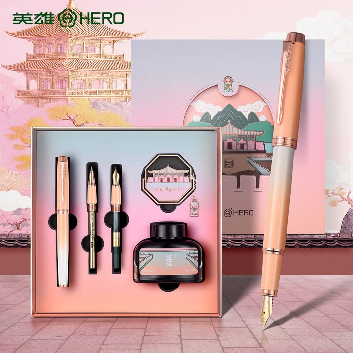 ปากกา HERO คอลเลกชันตุนหวง